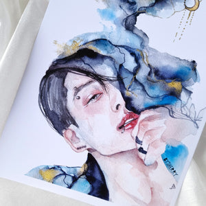 BTS Me, Myself and Jungkook Art Print - A5/A4