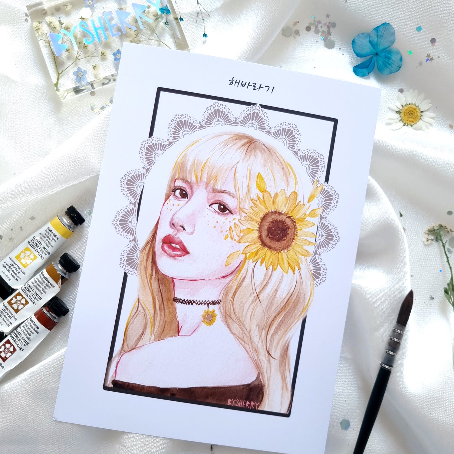 Blackpink Watercolor Art Prints - A5