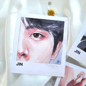 BTS Jin Details Set of 3 Photocard-style Prints