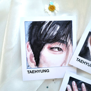 BTS V Taehyung Details Set of 3 Photocard-style Prints