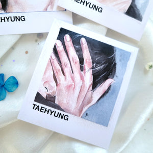BTS V Taehyung Details Set of 3 Photocard-style Prints