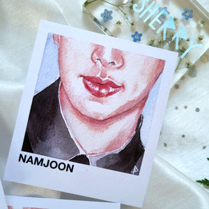 BTS RM Namjoon Details Set of 3 Photocard-style Prints