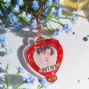 BTS Love Potion Acrylic Keychains