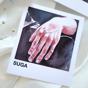 BTS Suga Details Set of 3 Photocard-style Prints
