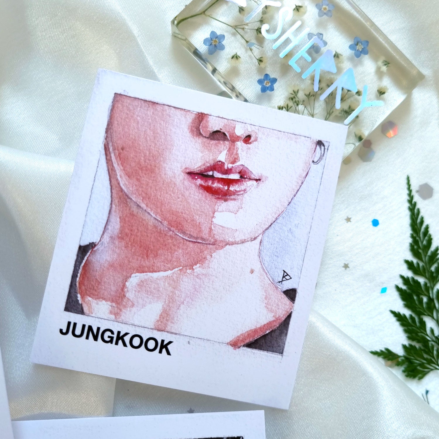 BTS Jungkook Details Set of 3 Photocard-style Prints