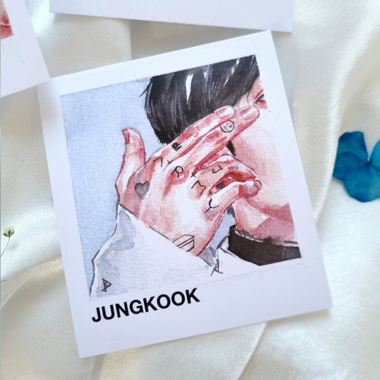 BTS Jungkook Details Set of 3 Photocard-style Prints
