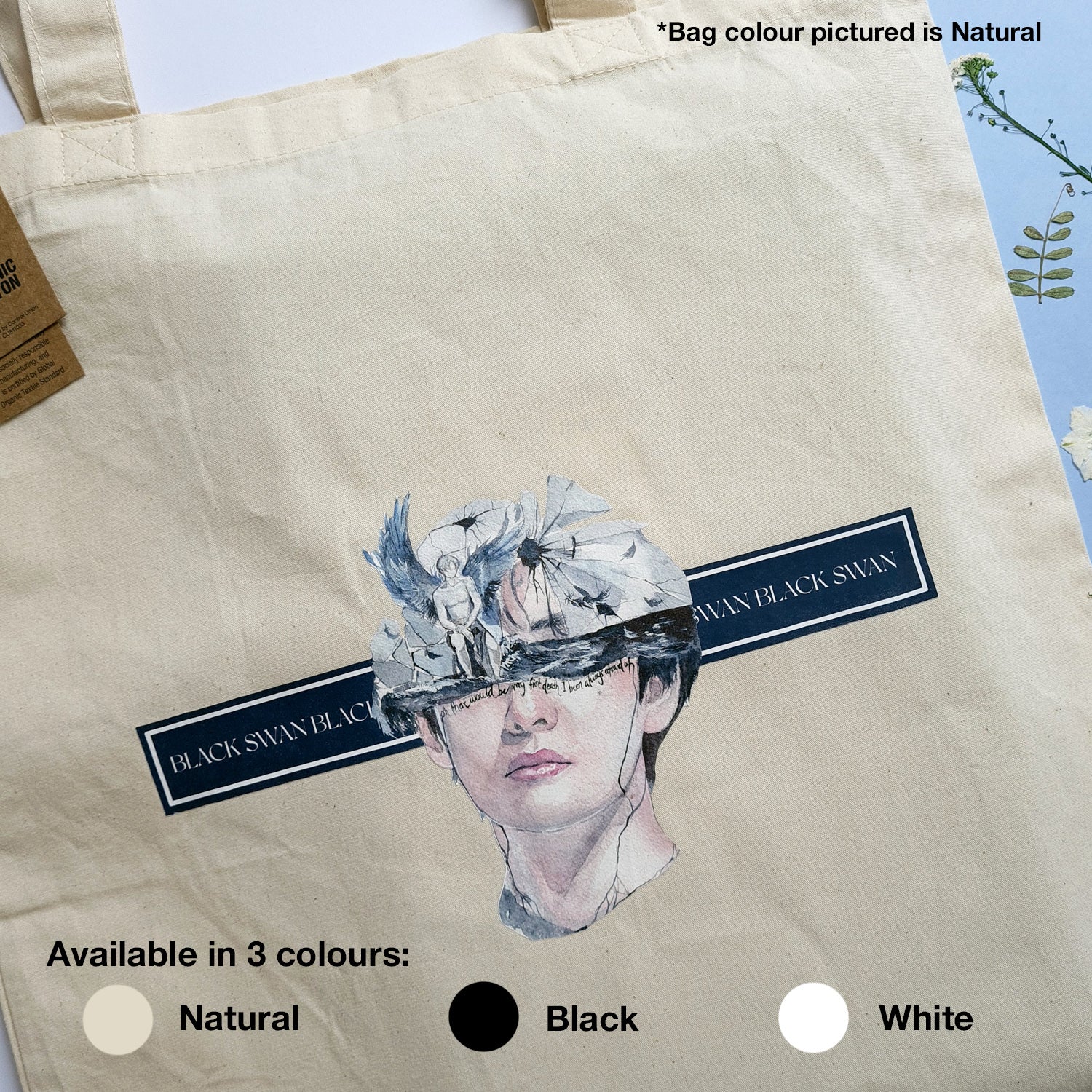 BTS Aesthetic Organic Tote Bag