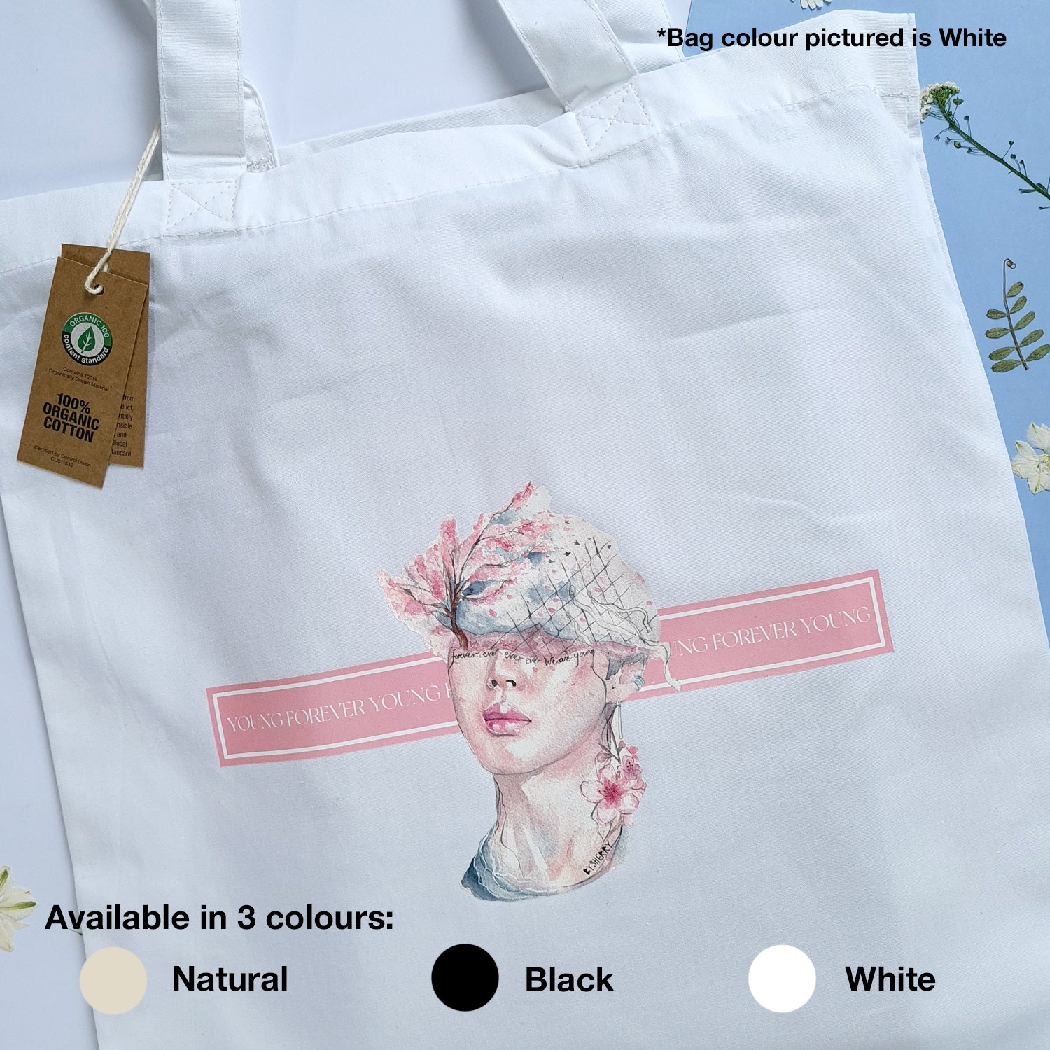 BTS Details Organic Tote Bag – BYSHERRY
